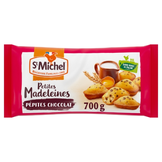 Madeleines aux pépites de chocolat ST MICHEL