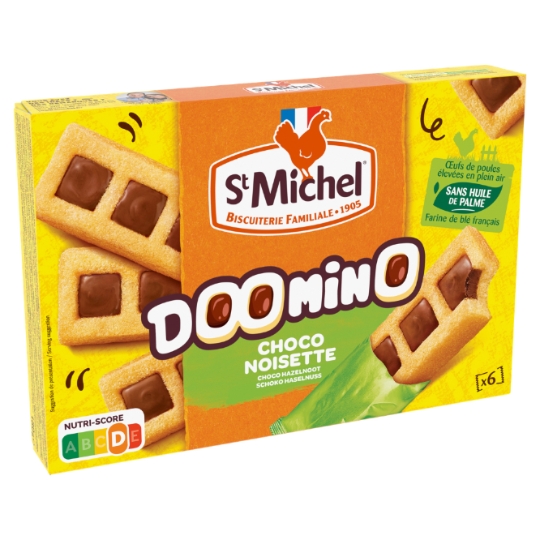 Gâteaux Doomino Chocolat Noisette ST MICHEL