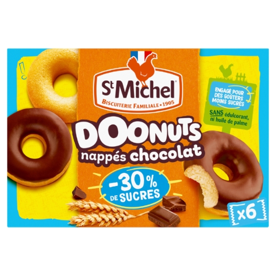 Doonuts au Chocolat - 30% sucres ST MICHEL