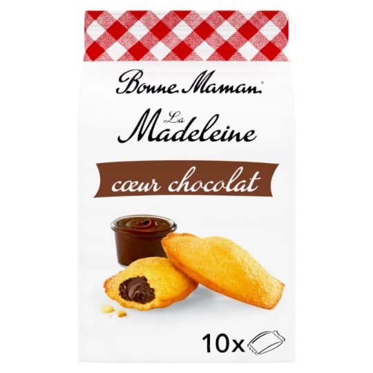 Madeleines Coeur Chocolat BONNE MAMAN