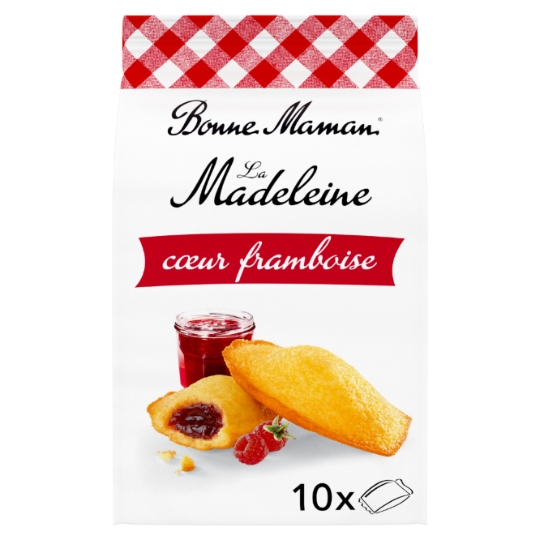 Madeleines Coeur Framboise BONNE MAMAN