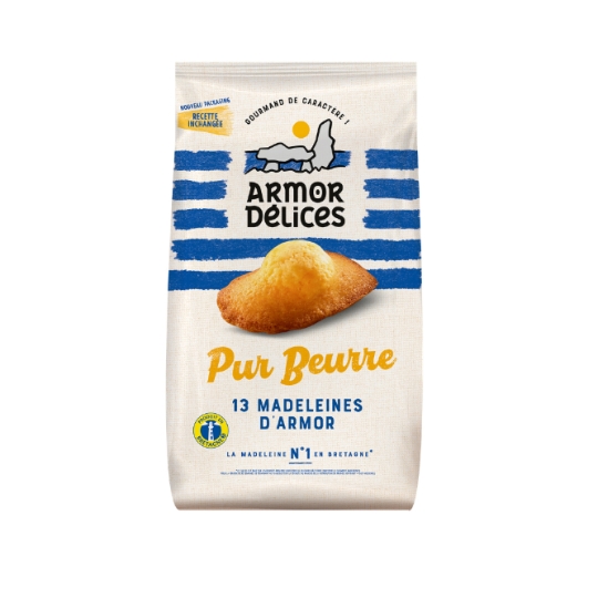 Madeleines coquilles Pur beurre ARMOR DELICES