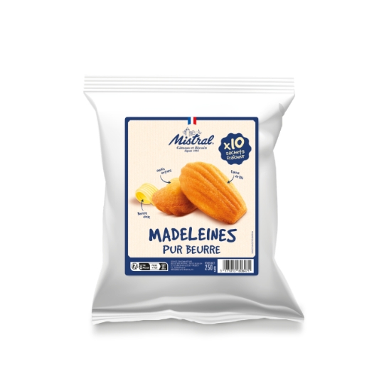 Madeleines Coquille Pur Beurre BISCUITS MISTRAL
