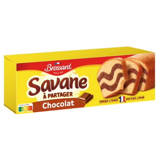 Gâteau Marbré Savane A partager Chocolat BROSSARD