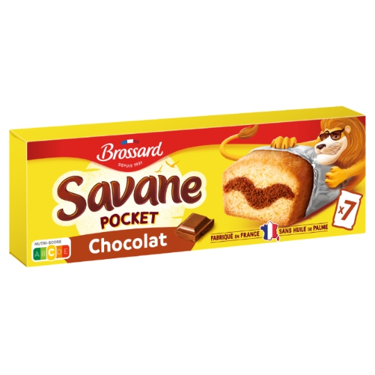 Gâteau Marbré Savane Pocket Chocolat SAVANE