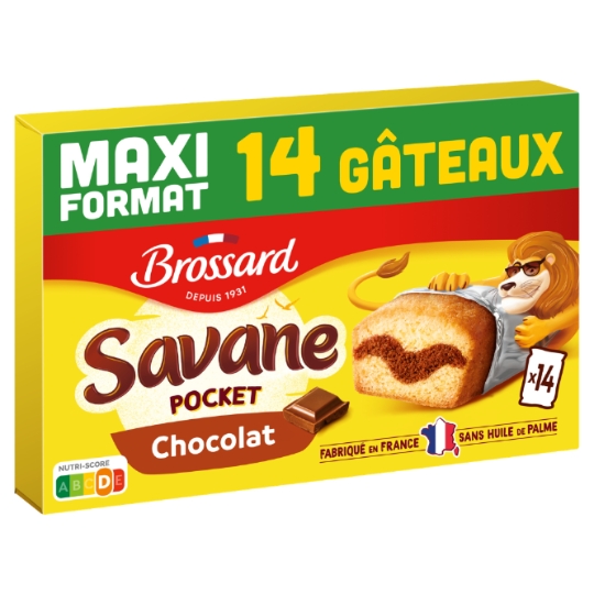 Gâteau Marbré Pocket Chocolat Savane SAVANE
