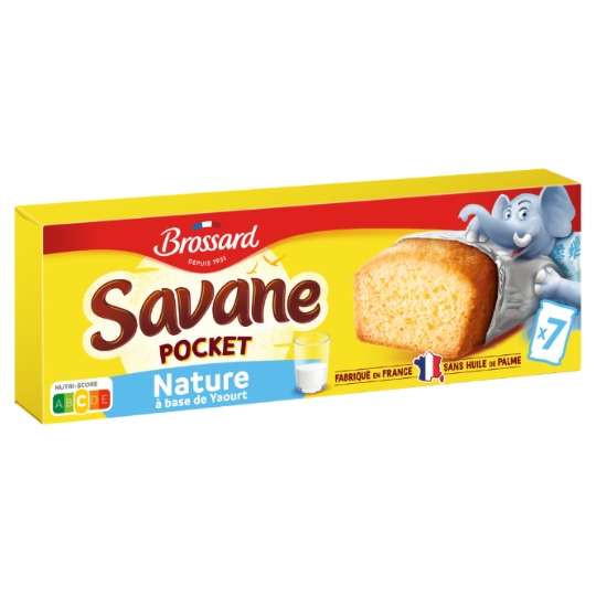 Gâteaux Moelleux Savane Pocket Yaourt SAVANE