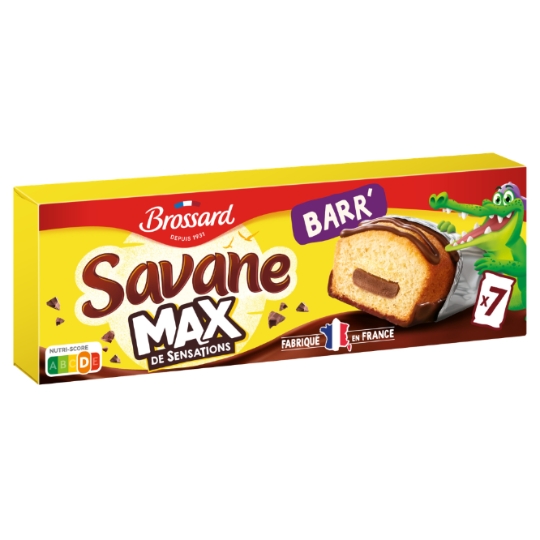Gâteaux Fourrés Savane Max Barr' Chocolat SAVANE