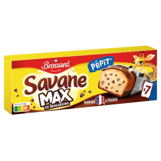 Gâteaux Pépites Savane Max Pépit' Chocolat SAVANE