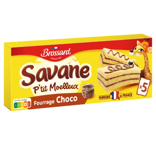 Gâteaux Savane P'tit Moelleux Chocolat SAVANE