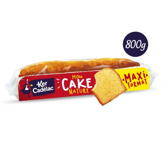 Gâteau cake nature KER CADELAC