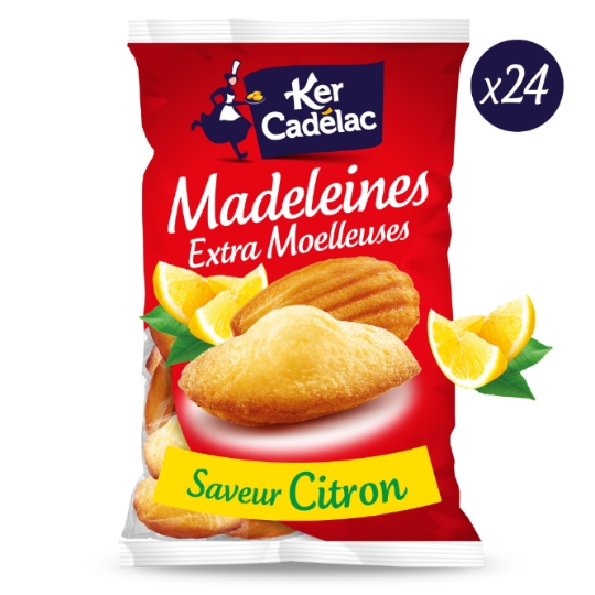 Madeleine citron extra moelleuse KER CADELAC