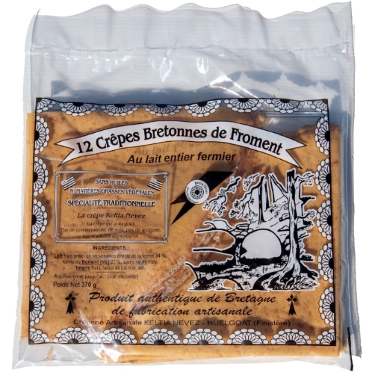 Crêpes Bretonnes de froment LA FORET