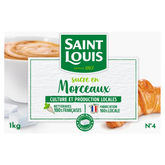 Sucre N°4 Morceaux SAINT LOUIS