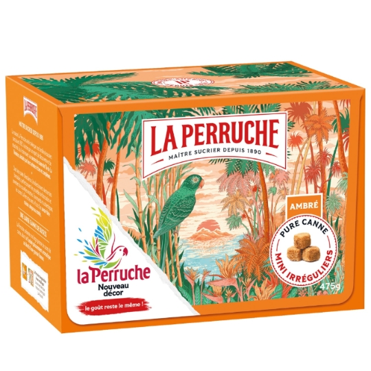 Sucre Roux Morceaux LA PERRUCHE