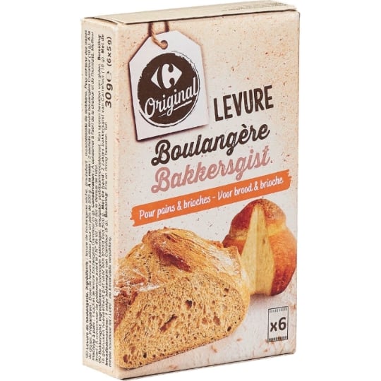 Levure Boulangère pour Pains et Brioches CARREFOUR ORIGINAL