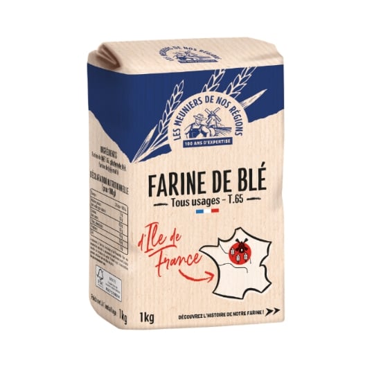 Farine De Blé T65 GRANDS MOULINS PARIS