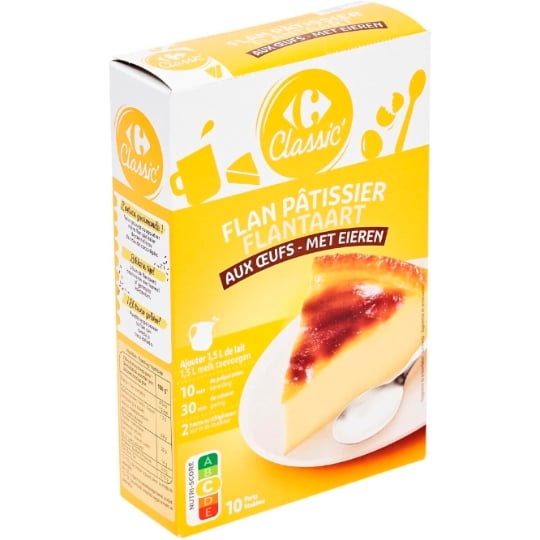 Préparation Flan Pâtissier CARREFOUR CLASSIC'