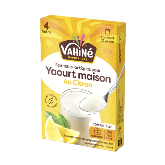 Ferment Lactiques Yaourt Maison Citron VAHINE