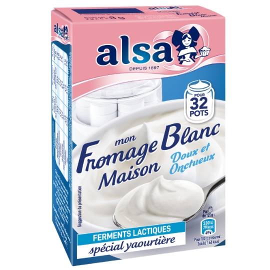 Ferment Lactiques Fromage Blanc Maison Spécial Yaourtière ALSA
