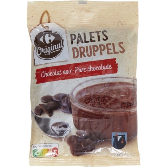 Palets de Chocolat Noir CARREFOUR ORIGINAL