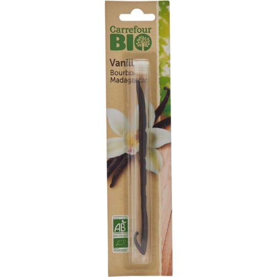 Gousse de Vanille Bourbon Madagascar Bio CARREFOUR BIO