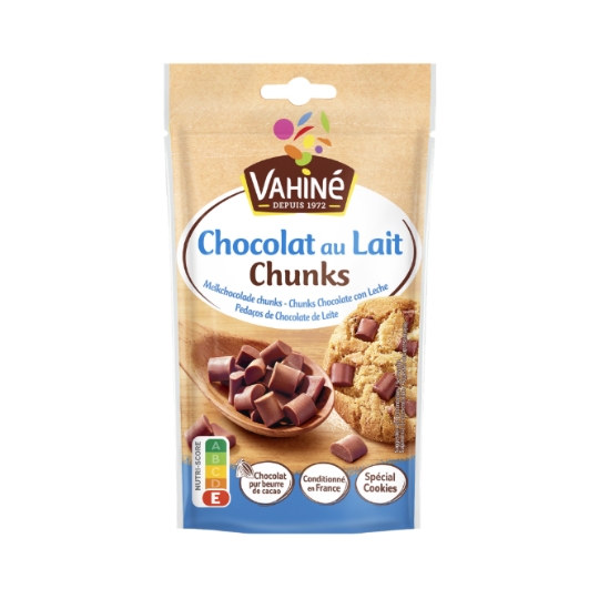 Pépites de Chocolat Lait Chunks VAHINE