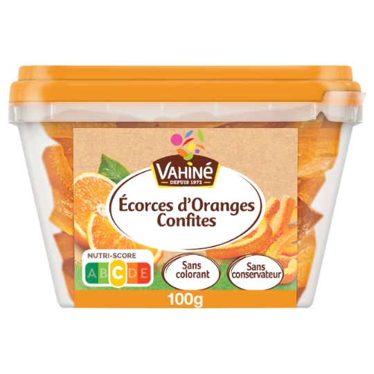 Fruits Confits Ecorces d'Oranges VAHINE