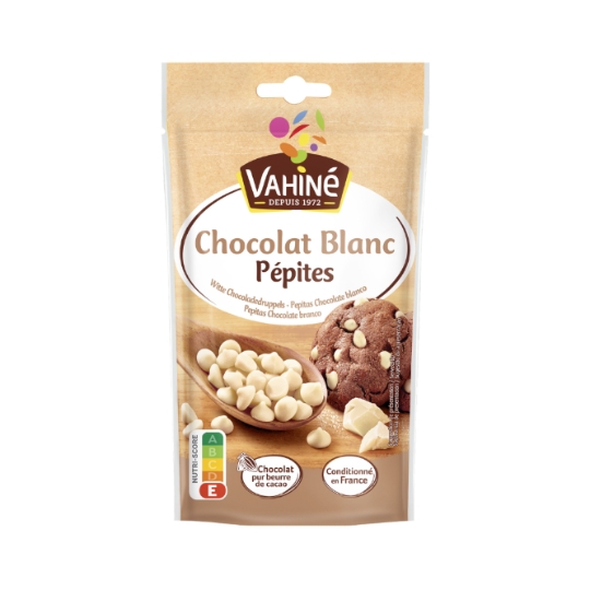 Pépites de Chocolat Blanc VAHINE