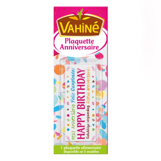 Décors pour Pâtisserie Anniversaire VAHINE