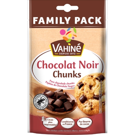 Pépites de Chocolat Noir Chunks VAHINE