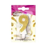 Bougie anniversaire  n° 9 VAHINE