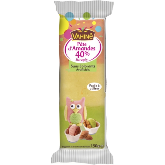 Pâte d'Amandes d'Amandes Tricolore VAHINE