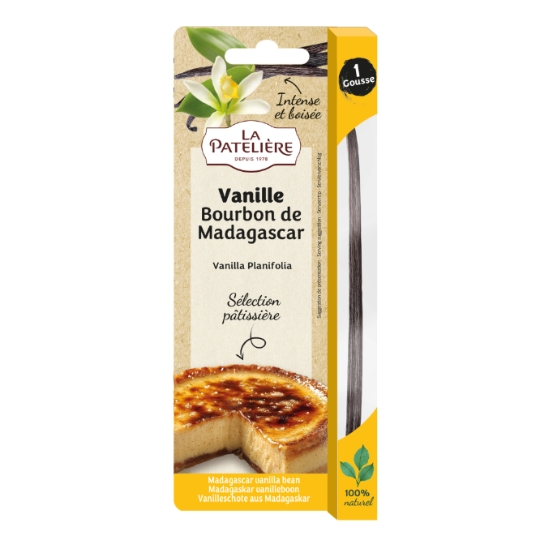 Gousse de Vanille Bourbon Madagascar LA PATELIERE