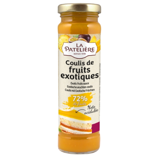 Coulis Fruits Exotiques LA PATELIERE