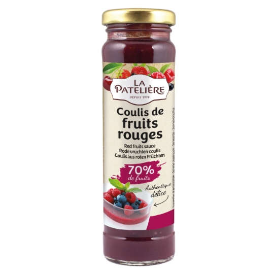 Coulis Fruits Rouges LA PATELIERE