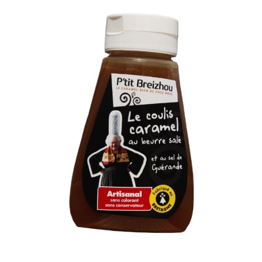 Coulis Caramel Beurre Salé P'TIT BREIZHOU