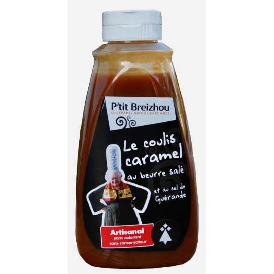 Coulis Caramel Beurre Salé P'TIT BREIZHOU