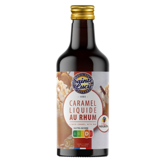 Caramel Liquide au Rhum Negrita SAINTE LUCIE