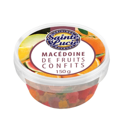Fruits Confits Assortiment en Macédoine SAINTE LUCIE