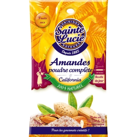Amandes Complètes en Poudre SAINTE LUCIE