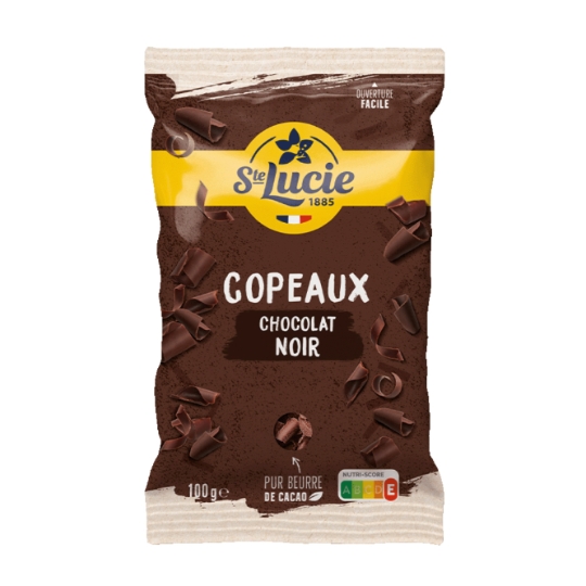 Décors pour Pâtisserie Copeaux Chocolat Noir SAINTE LUCIE