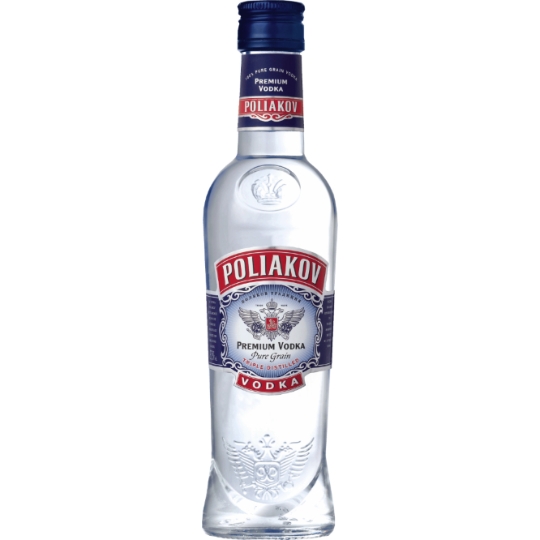 Vodka Pure Grain 37,5% POLIAKOV
