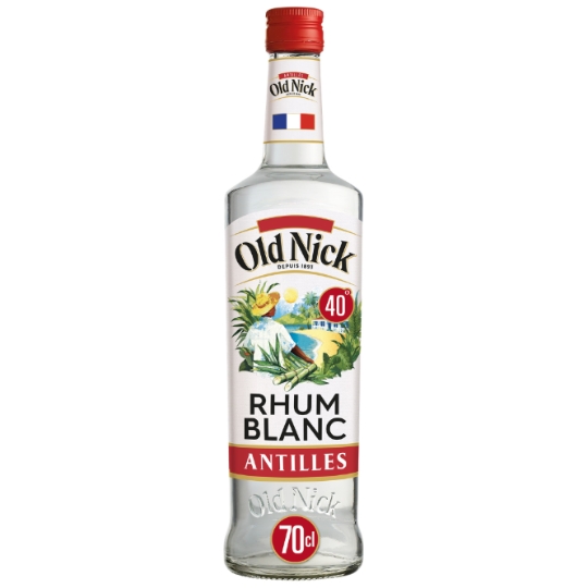 Rhum Blanc des Antilles OLD NICK
