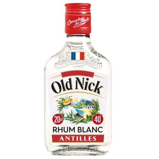 Rhum Blanc Traditionnel des Antilles 40% OLD NICK