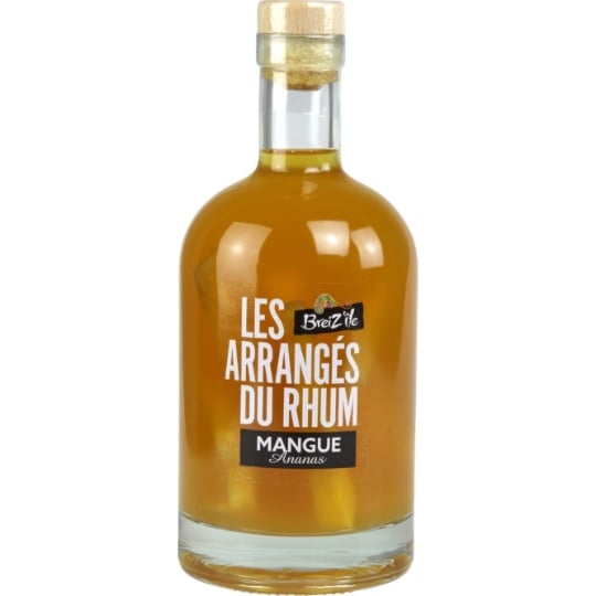 Rhum mangue ananas BREIZ'ILE