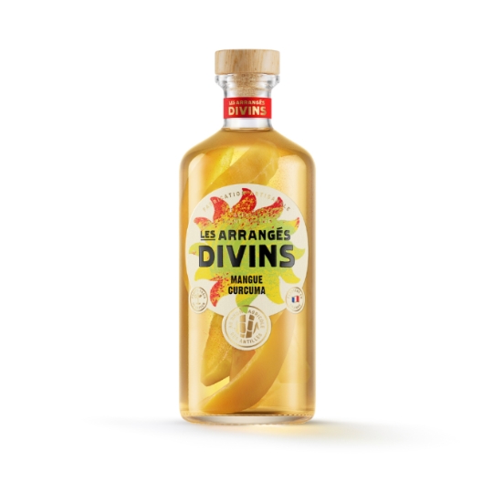 Rhum Mangue Curcuma   LES ARRANGES DIVINS