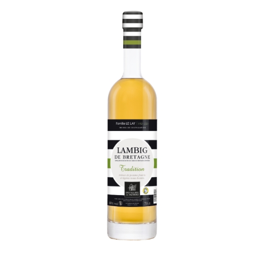 Eau-de-vie de Cidre Lambig de Bretagne 40% DOMAINE DE MENHIRS