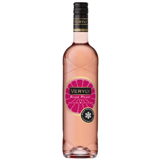 Boisson Aromatisée à Base de Vin Rosé Saveur Pamplemousse VERYLY