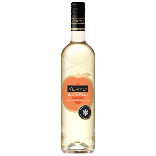 Boisson Aromatisée à Base de Vin Blanc Saveur Pêche VERYLY